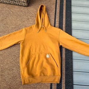Brown Carthartt hoodie size small